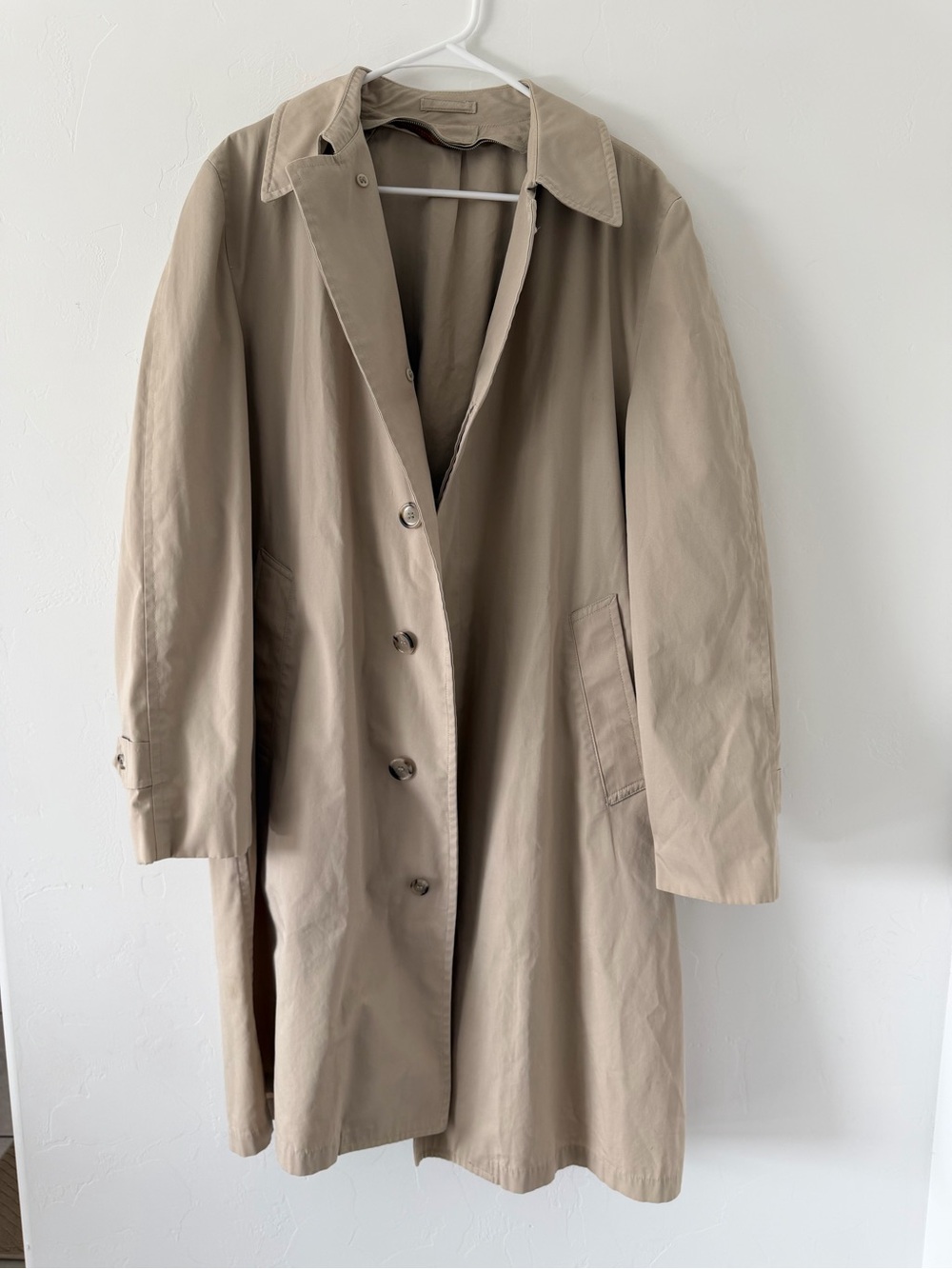 London Fog Beige/Tan Classic Trench Coat